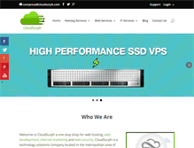 Tablet Screenshot of cloudsurph.com